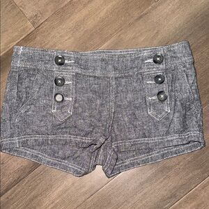 Express Y2K Sailor Style Shorty Shorts